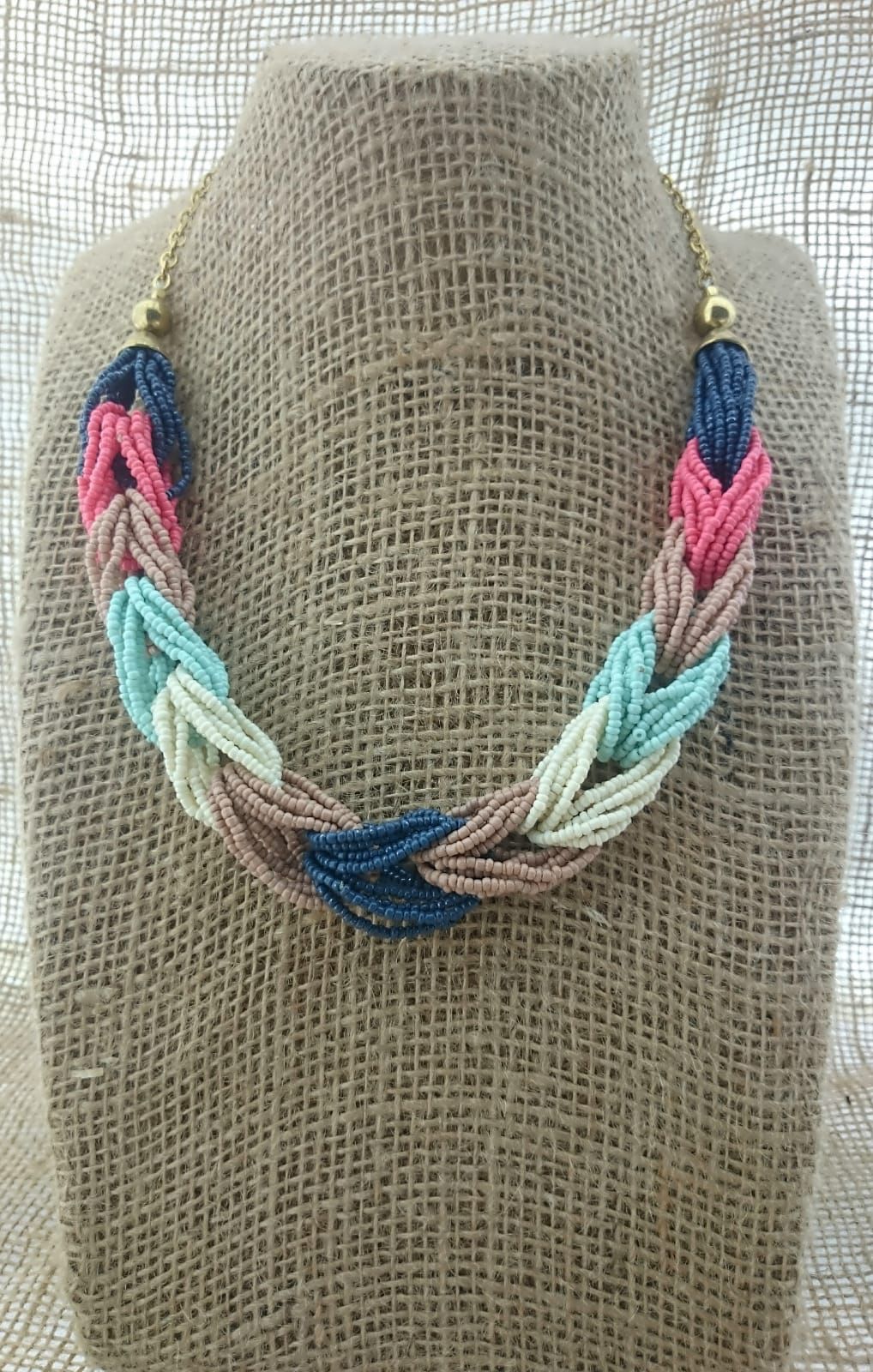 Multicolour Bead Necklace